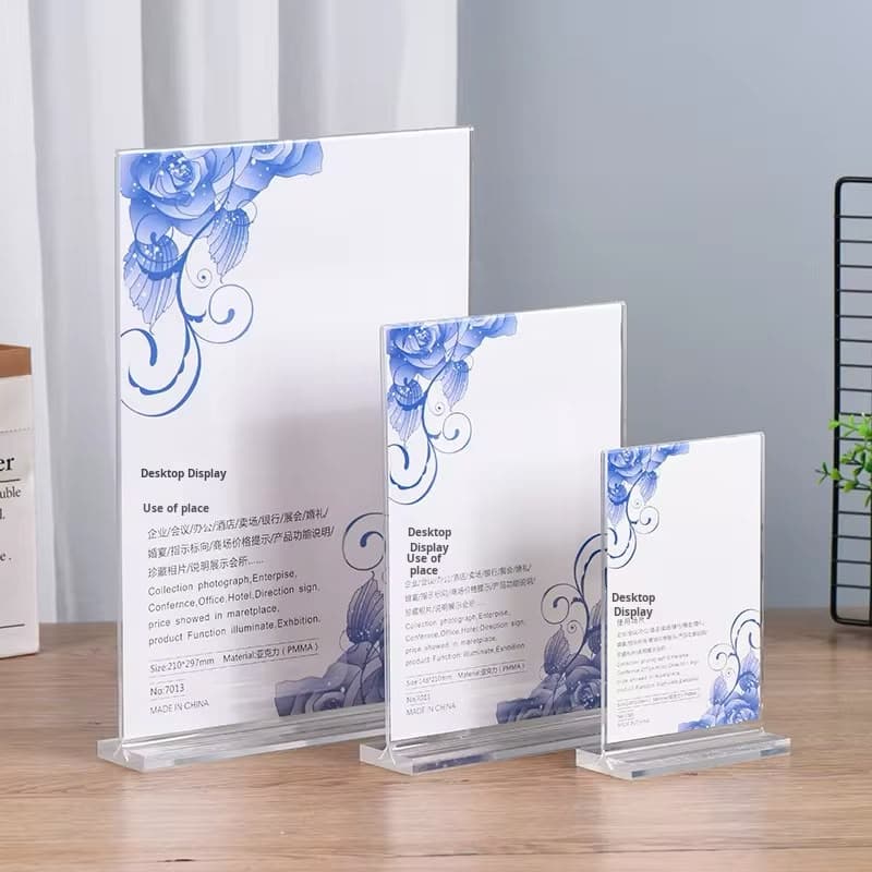 Acrylic Sign Holder