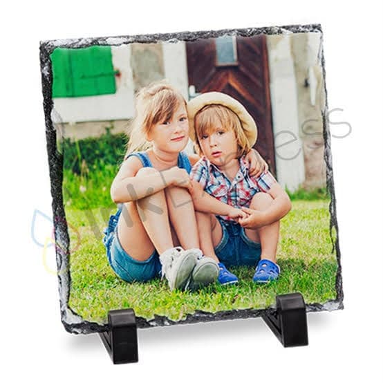Square Photo Rock Slate 20 × 20 cm